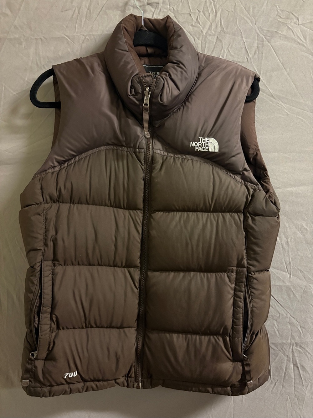The North Face Brown Men’s 700 Down Puffer Vest